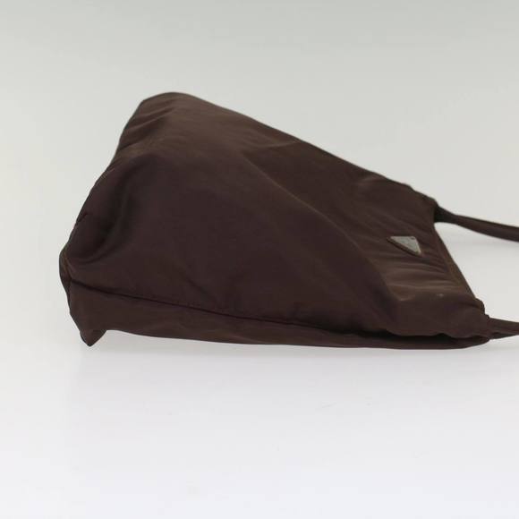 PRADA Shoulder Bag Nylon Brown Auth bs7444 - Picture 4 of 16